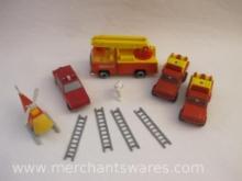 Tonka Fire Trucks and Emergency Vehicles, plastic and metal, 12 oz