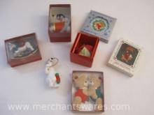 Assorted Christmas Ornaments from hallmark, Schmid Christmas, The Rudolph Co and More, 1 lb 3 oz