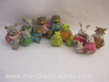 Assorted Lil Woodzeez Flocked Animal Figures, see pictures for condition, 15 oz