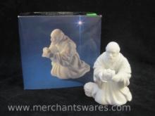 Avon Nativity Collectibles The Magi Melchior Porcelain Figurine in Original Box, 1982, 9 oz