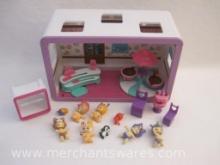 Twozies Cafe Playset, see pictures for included pieces, 1 lb 6 oz
