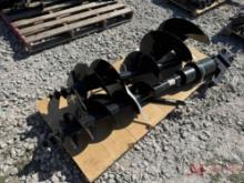 NEW AUGER MINI EXCAVATOR ATTACHMENT WITH (2) BITS