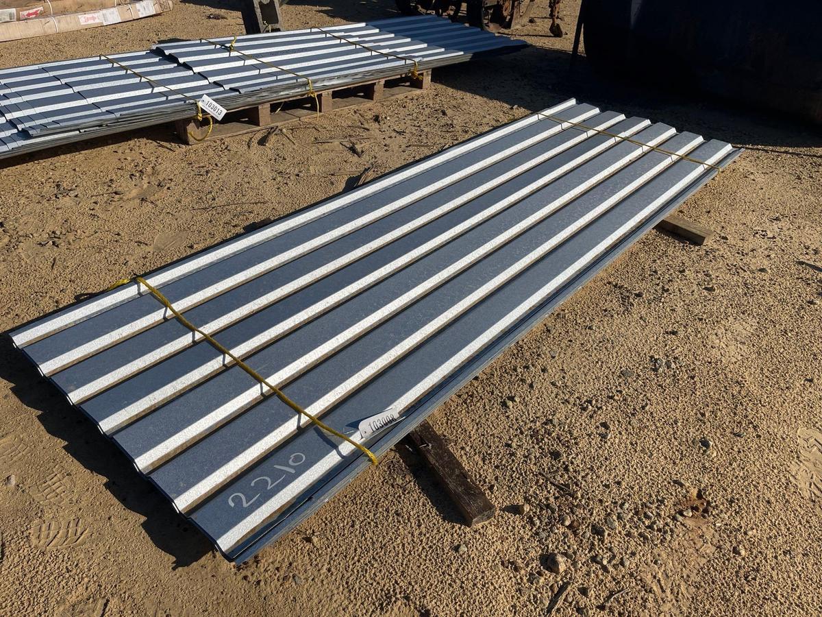 2210 - 30 PC 36" X 10' METAL ROOFING