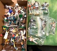 Box Full of 1990's Sports Action Figures