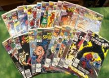 25 Web of Spiderman Comic Books