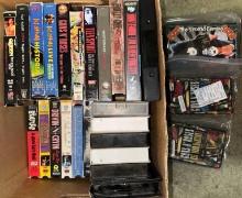 VTG Rock Music Video VHS Tapes- Beatles, Kiss, Def Leppard, Guns N Roses etc