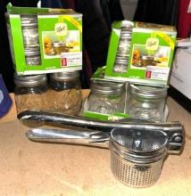 Lot Of Canning Supplies