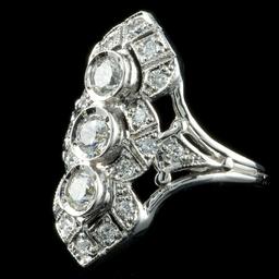 14k White Gold 1.50ct Diamond Ring