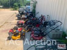 Misc Gas Push Mowers, Tiller And Heater