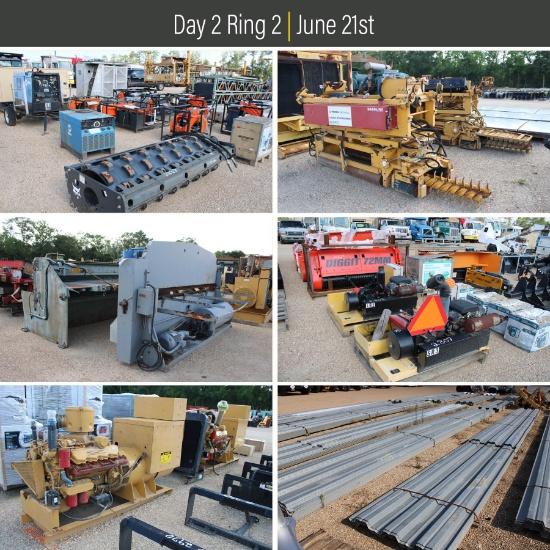 Day 2 Ring 2 - Construction/Industrial Auction