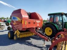 2009 New Holland BR7060 Round Baler 'Monitor in the Office'