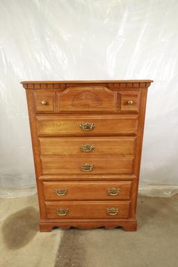 Athens Furniture Oak Chest of Drawers