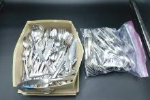 Box Of At Least 2 Sets Stainless Flatware