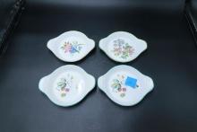 4 Royal Worcester Porcelain Bowls