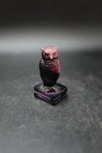 Westmoreland Glass Owl Figurine