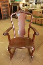 Victorian Mahogany Rocking Chair