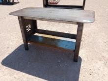 Unused 30'' x 57'' Welding Table w/Shelf (5/16'' Top)