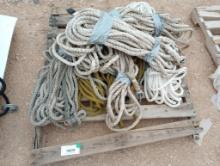 Pallet of Misc Rope