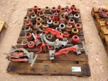 Pallet of Misc Pipe Threading Equipment