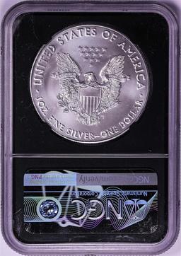 2020(P) $1 American Silver Eagle Coin NGC MS70 FDOI Mercanti Signature Emergency Issue