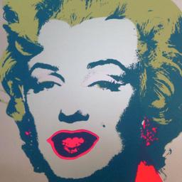 Andy Warhol "Marilyn 1126" Print Serigraph On Paper