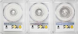 Lot of 2016-Mo Mexico Proof 1/20, 1/10 and 1/4 oz Silver Libertad Coins PCGS PR69DCAM