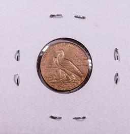 1929 $2 1/2 Indian Head Quarter Eagle Gold Coin