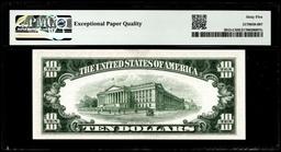 1950B $10 Federal Reserve Note Philadelphia Fr.2012-C PMG Gem Uncirculated 65EPQ