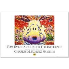 Tom Everhart "Nobody Barks in LA" Print Lithograph on Paper