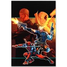 Marvel Comics "Cable & Deadpool #21" Limited Edition Giclee On Canvas