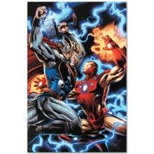 Marvel Comics "Iron Man/Thor #3" Limited Edition Giclee On Canvas