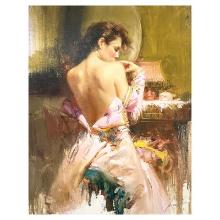 Pino (1939-2010) "Ball Gown" Limited Edition Giclee on Canvas