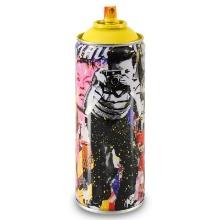 Mr. Brainwash "Smile" Limited Edition Hand Painted Spray Can