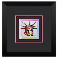 Peter Max "Liberty Head" Limited Edition Lithograph on Paper