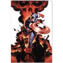 Marvel Comics "Captain America #1" Limited Edition Giclee On Canvas