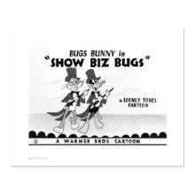 Looney Tunes "Show Biz Bugs -Both Dancing" Limited Edition Giclee on Paper