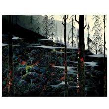 Eyvind Earle (1916-2000) "Dawns First Light" Limited Edition Serigraph On Paper