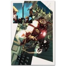 Marvel Comics "Iron Man 20 #1" Limited Edition Giclee On Canvas