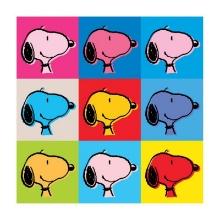 Peanuts "Snoopy Goes Pop!" Limited Edition Giclee On Canvas