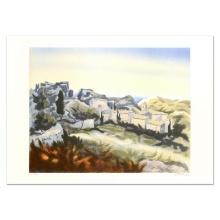 Victor Zarou "Les Baux" Limited Edition Lithograph on Paper