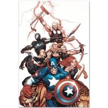 Marvel Comics "Ultimate New Ultimates #5" Limited Edition Giclee On Canvas