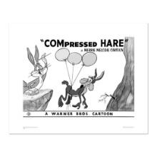 Looney Tunes "Compressed Hare" Limited Edition Giclee on Paper
