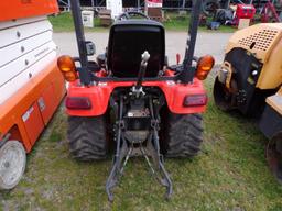 Kubota BX1870 4wd Sub Compact Tractor, Hydro, 400 Hrs., DENTED HOOD, 3pth,