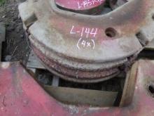 IH Split Rear Wheel Weights  (4 x Bid Price)  (144)