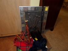 Group of Misc Bagpipe Band Items-Handmade Bagpipe Pic, Bagpipe Reeds, Small