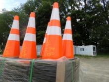 (50) New, Orange Traffic Cones (50 X BID PRICE)