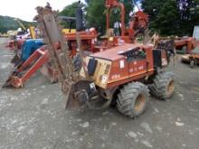 Ditch Witch 410SX Self Propelled Trenching Machine With Cable Blow Attachme