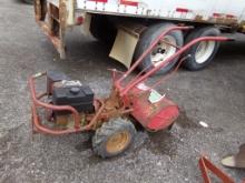 Old Rear Tine Rototiller. Troy Bilt?, 8hp Briggs, Pulls Over, Good Compress