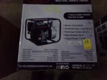 Paladin, Gasoline, Water Pump, PLO-TWP80, NIB, 3' Inlet/Outlet, 58 Cubic Me