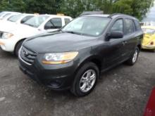 2011 Hydundai Sante Fe GLS AWD, Grey, 180,857 Miles, VIN#5XYZGDAB5BG069788,